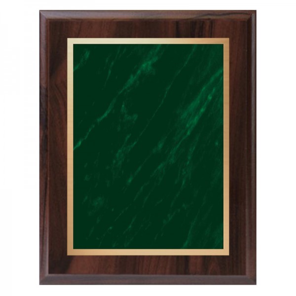 Cherrywood and Green 8 x 10 Plaque PLV465E-CW-GR demo