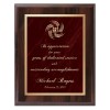 Cherrywood and Red 8 x 10 Plaque PLV465E-CW-RD