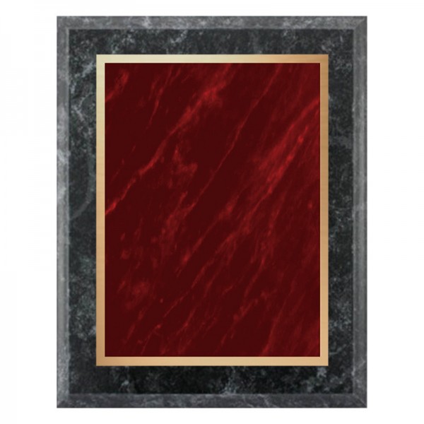 Plaque 8 x 10 Granite et Rouge PLV465E-GRA-RD démo