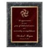 Granite and Red 9 x 12 Plaque PLV465G-GRA-RD