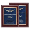 Red and Blue 9 x 12 Plaque PLV465G-RD-BL sizes