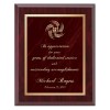 Red and Red 9 x 12 Plaque PLV465G-RD-RD