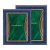 Plaque 8 x 10 Bleue et Verte PLV555E-BU-GN formats