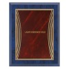 Plaque 9 x 12 Blue and Red PLV555G-BU-RD demo
