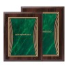Plaque 8 x 10 Cherrywood and Green PLV555E-CW-GN sizes