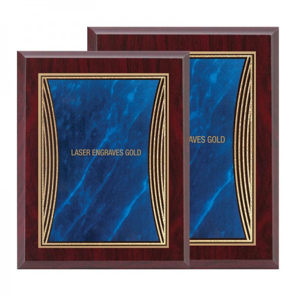Plaque 8 x 10 Red and Blue PLV555E-RD-BU sizes