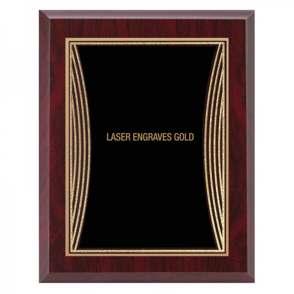 Plaque 8 x 10 Red and Black PLV555E-RD-BK template