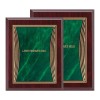 Plaque 9 x 12 Red and Green PLV555G-RD-GN sizes