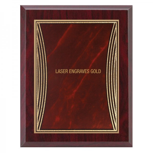 Plaque 9 x 12 Red and Red PLV555G-RD-RD template
