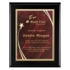 Plaque 8 x 10 Black and Red PLV562E-BK-RD