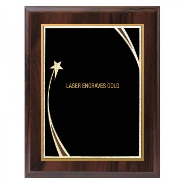 Plaque 8 x 10 Cherrywood and Black PLV562E-CW-BK template