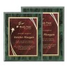 Plaque 8 x 10 Green and Red PLV562E-GR-RD sizes