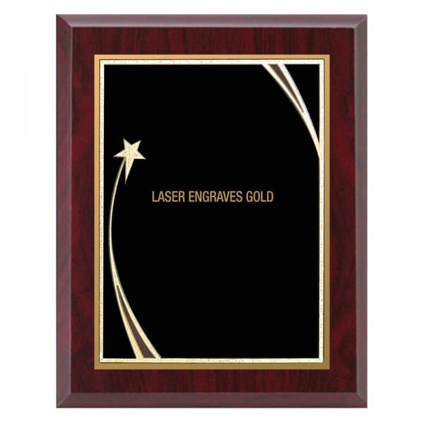 Plaque 9 x 12 Red and Black PLV562G-RD-BK template