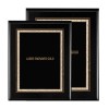 Plaque 8 x 10 Black and Gold PLV501E-BK-G sizes