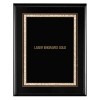 Plaque 9 x 12 Black and Gold PLV501G-BK-G template