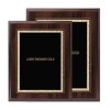 Plaque 8 x 10 Cherrywood and Gold PLV501E-CW-G sizes