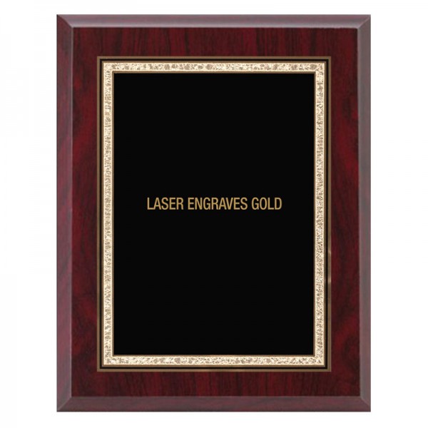 Plaque 9 x 12 Red and Gold PLV501G-RD-G template