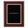 Plaque 9 x 12 Rouge et Or PLV501G-RD-G template