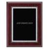 Plaque 9 x 12 Red and Silver PLV501G-RD-S template