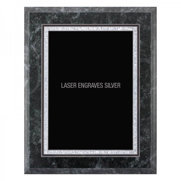 Plaque 9 x 12 Granite and Silver PLV501G-GRA-S template