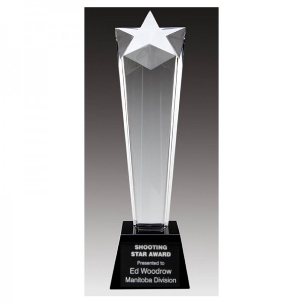 Crystal Star Trophy 10.5" H - GCY638B
