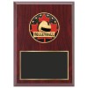 Red Volleyball Plaque 1870-XCF117