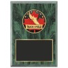 Green Track and Field Plaque 1470-XCF116