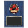 Plaque Hockey Bleue 1670-XCF110
