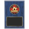Plaque Soccer Bleue 1670-XCF113