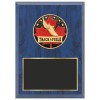 Blue Track and Field Plaque 1670-XCF116