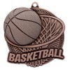 Médaille Basketball Bronze 2.25" - MSK03Z