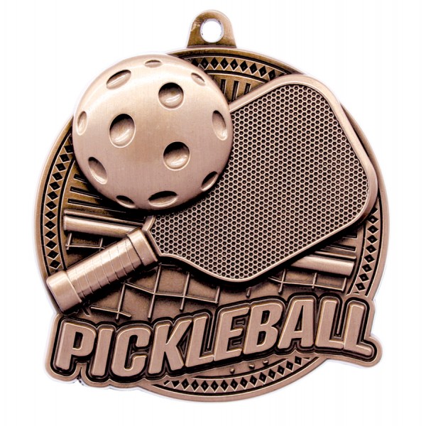 Bronze Pickleball Medal 2.25" - MSK77Z