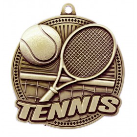 Médaille Tennis Or 2.25" - MSK15G