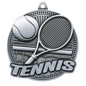 Médaille Tennis Argent 2.25" - MSK15S