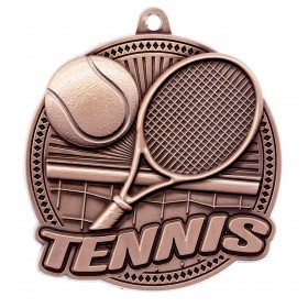 Médaille Tennis Bronze 2.25" - MSK15Z