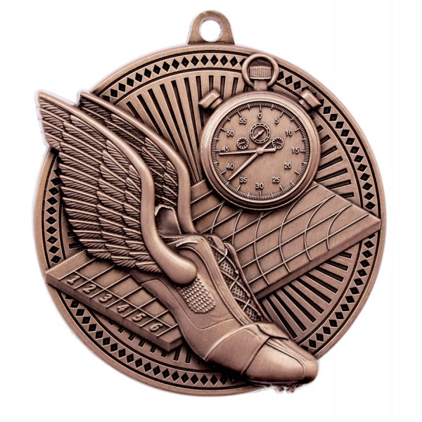 Bronze Track Medal 2.25" - MSK16Z