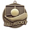 Gold Ball Hockey Medal 2.25" - MSK21G