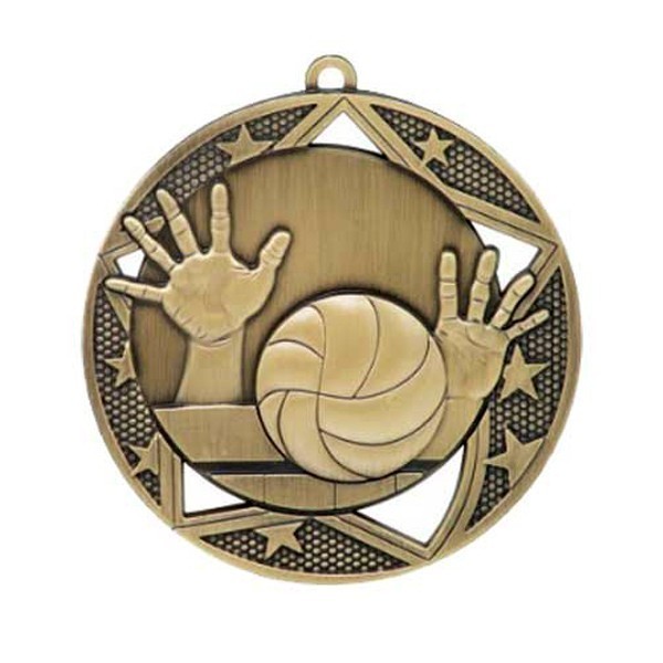 Volleyball Medal 2 3/4 in MSS617G