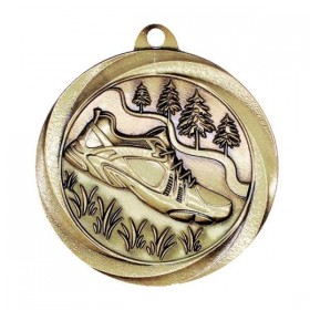 Médaille Cross Country Or 2" - MSL1055G
