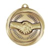 Gold Sportsmanship Medal 2" - MSL1058G