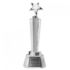 Silver Star Crystal Tower trophy GMF1765A