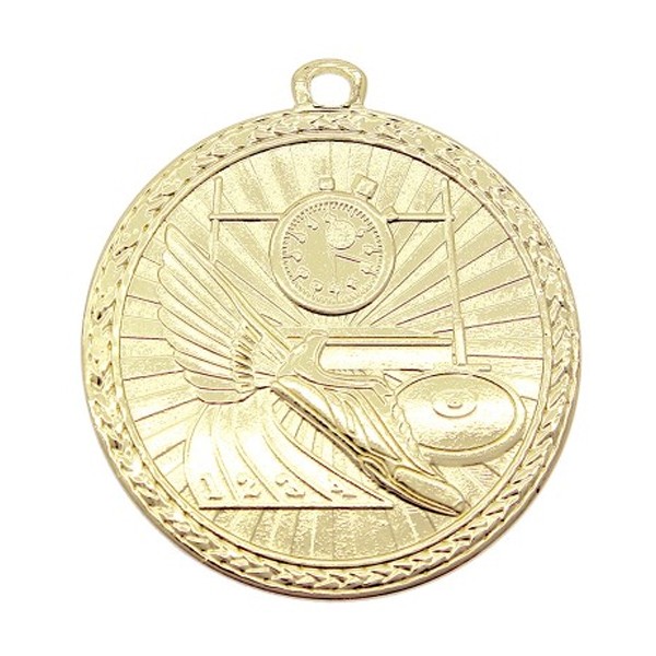 Médaille Course sur Piste Or 2" - MSB1016G
