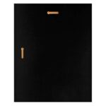 Plate 8 x 10 Black and Blue PLV465E-BK-BL verso