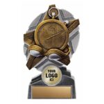 Trophée Natation ProStar avec Texte et Logo Personnalisés
