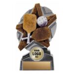 Emplacement pour logo et texte sur le Trophée Pickleball ProStar.