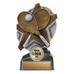 Emplacement pour logo et texte sur le Trophée Tennis ProStar.